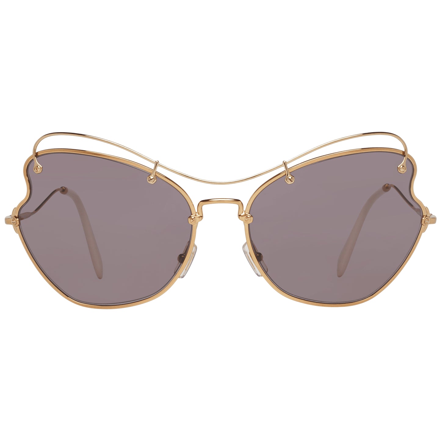 Miu Miu Rose gold Women Sunglasses