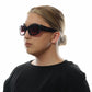 Dsquared² Burgundy Women Sunglasses