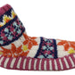 Dolce & Gabbana Multicolor Wool Booties for Sophisticated Comfort