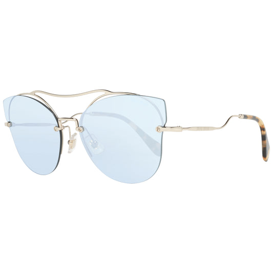 Miu Miu Gold Women Sunglasses