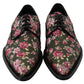 Dolce & Gabbana Floral Elegance Jacquard Flat Shoes