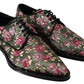 Dolce & Gabbana Floral Elegance Jacquard Flat Shoes