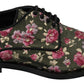 Dolce & Gabbana Floral Elegance Jacquard Flat Shoes