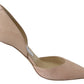 Jimmy Choo Elegant Powder Pink Suede Pumps