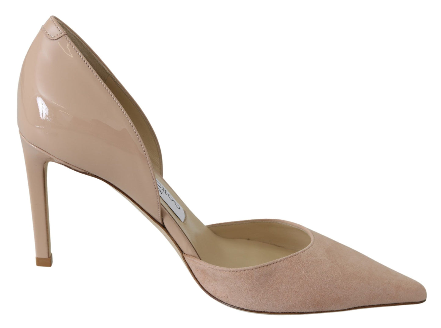 Jimmy Choo Elegant Powder Pink Suede Pumps