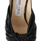 Jimmy Choo Elegant Black Leather Pointed Toe Pumps