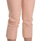 Ermanno Scervino Chic Pink Skinny Capri Pants