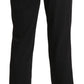 BENCIVENGA Chic Mid-Waist Straight Cotton Pants