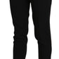 BENCIVENGA Chic High Waist Skinny Cropped Trousers