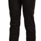 BENCIVENGA Chic Brown Mid-Waist Skinny Cropped Pants