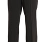 BENCIVENGA Elevated Gray High-Waist Straight Pants