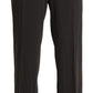 BENCIVENGA Elevated Gray High-Waist Straight Pants