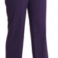 BENCIVENGA Elegant High Waist Violet Straight Pants