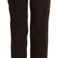 BENCIVENGA Elegant High Waist Suede Pants