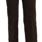 BENCIVENGA Elegant High Waist Suede Pants