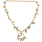 Dolce & Gabbana Gold-Tone Crystal Charm Necklace