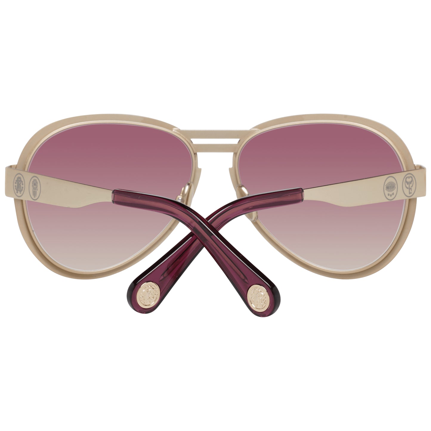 Roberto Cavalli Gold Women Sunglasses