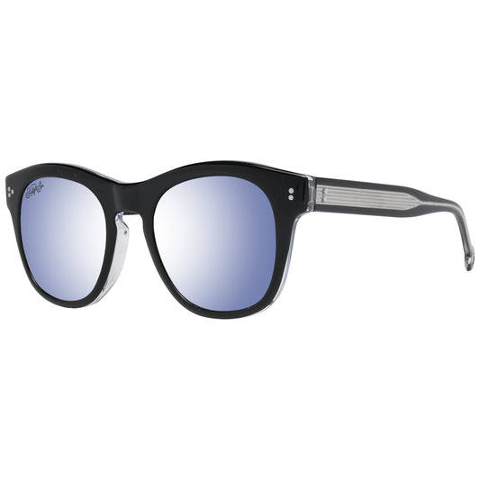 Hally & Son Black Unisex Sunglasses