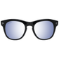 Hally & Son Black Unisex Sunglasses