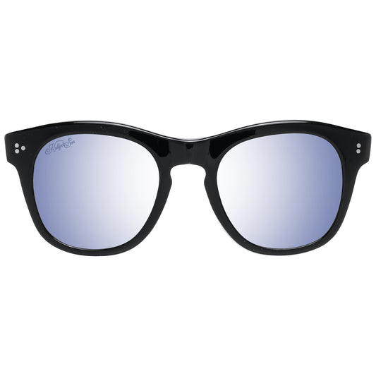 Hally & Son Black Unisex Sunglasses