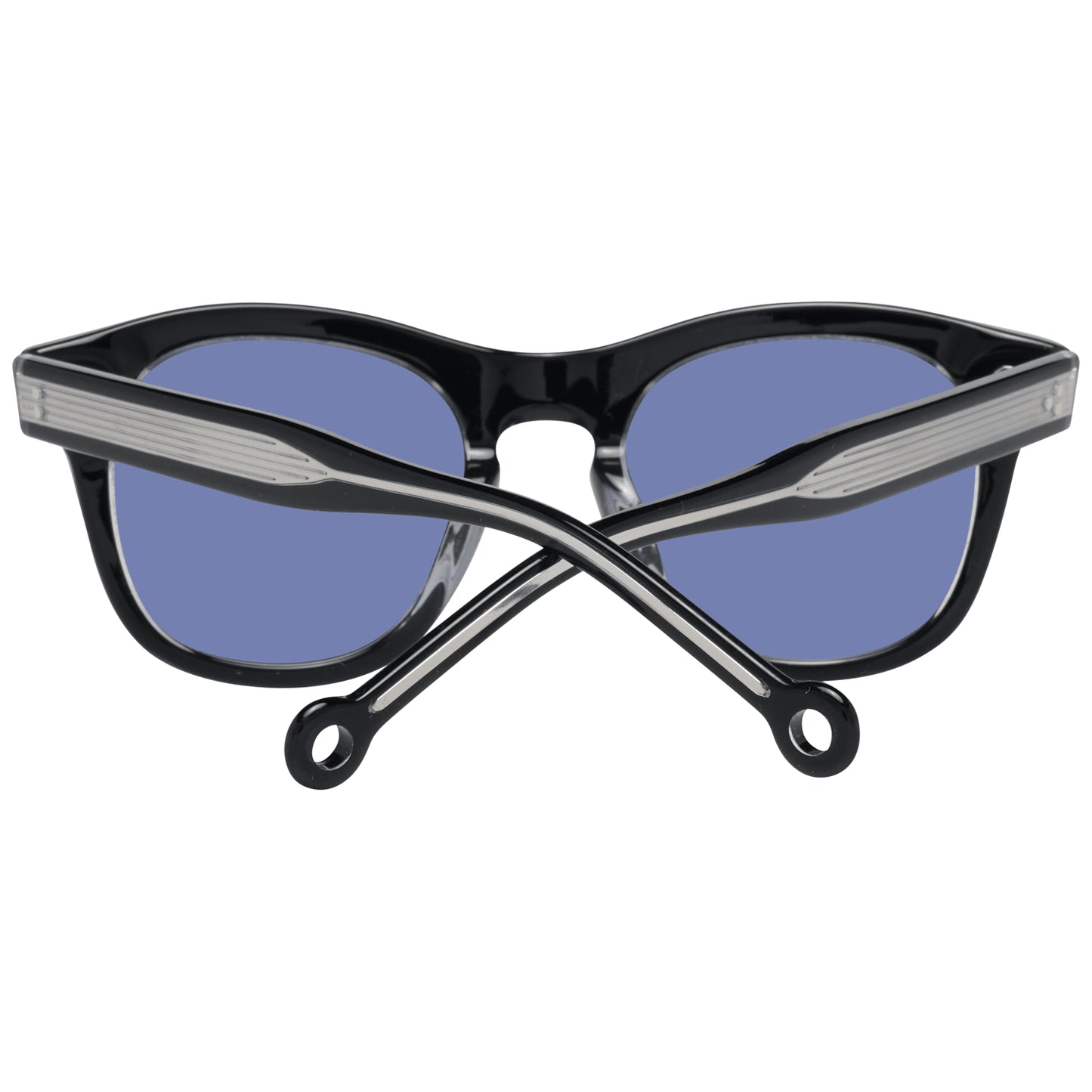 Hally & Son Black Unisex Sunglasses