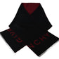 Givenchy Elegant Unisex Wool Silk Blend Scarf