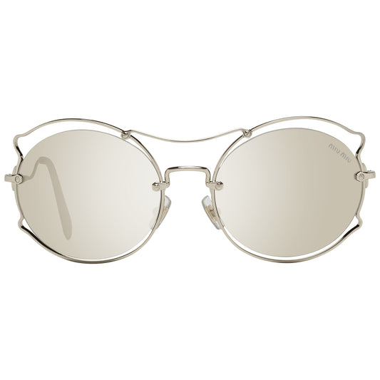 Miu Miu Gold Women Sunglasses