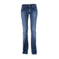 Dondup Blue Cotton Woman Jean