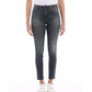 Dondup Chic Gray Skinny Fit Denim Marvel