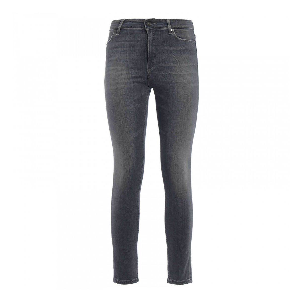 Dondup Chic Gray Skinny Fit Denim Marvel