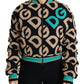 Dolce & Gabbana Chic Multicolor Quilted Bomber Jacket