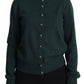 Dolce & Gabbana Elegant Cashmere Crewneck Cardigan