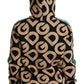 Dolce & Gabbana Multicolor Virgin Wool Hooded Sweater