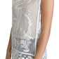 Dolce & Gabbana Chic Lace Floral Sleeveless Top