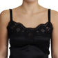 Dolce & Gabbana Silk-Blend Satin Lace-Trimmed Camisole