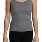 Dolce & Gabbana Elegant Textured Cotton Jersey Top