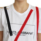 Dolce & Gabbana Limited Edition Chic White Cotton Tee