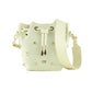 Cavalli Class Grey Calf Leather Women Shoulder Bag