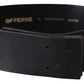 GF Ferre Elegant Solid Black Leather Belt