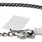 Costume National Multicolor Twisted Rope Leather Belt