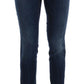 Versace Jeans Chic Mid Waist Slim Fit Stretch Jeans