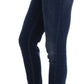 Versace Jeans Chic Mid Waist Slim Fit Stretch Jeans