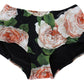 Dolce & Gabbana Chic High-Waist Floral Bikini Bottom