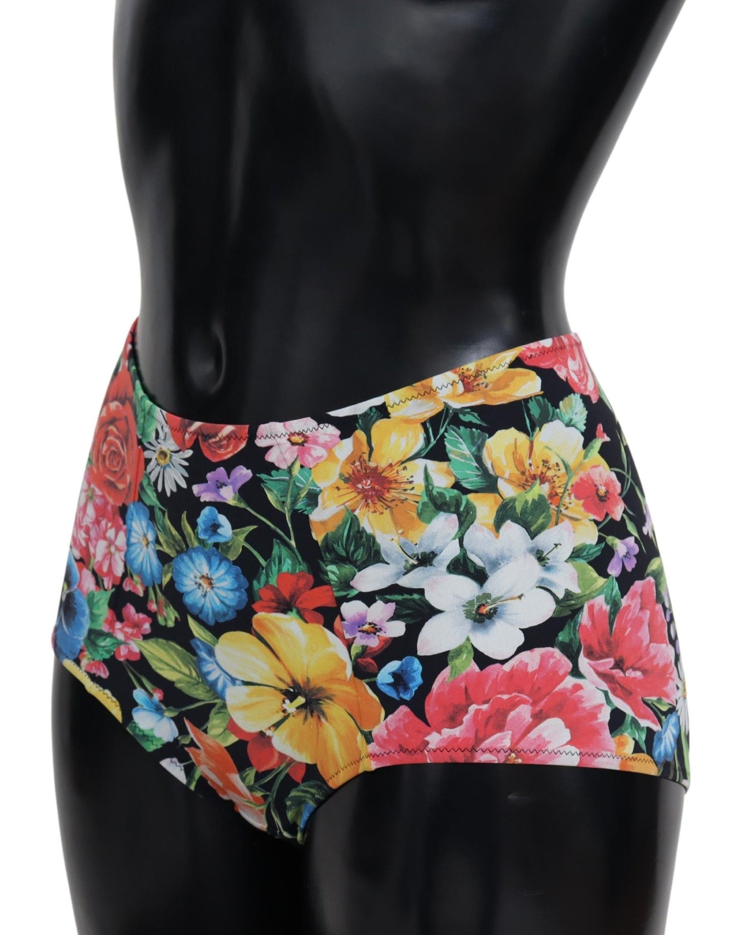 Dolce & Gabbana Floral High Waist Bikini Bottom