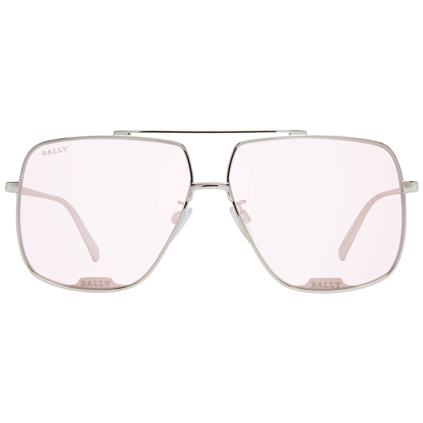 Bally Golden Aviator Mirrored Unisex Sunglasses