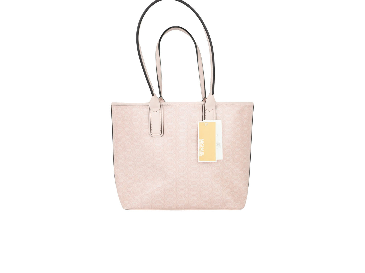 Michael Kors Jodie Medium Recycled Polyester Tote Shoulder Handbag (Powder Blush)