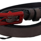 Costume National Classic Leather Elegance Fashion Belt