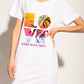 Love Moschino Chic Summer Love Logo White Dress