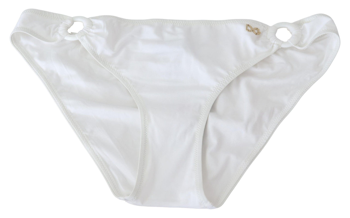 Dolce & Gabbana Chic White Two-Piece Bikini Set