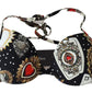 Dolce & Gabbana Chic Card Deck Print Bikini Top